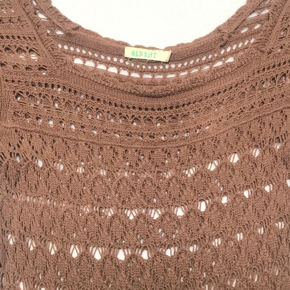 Old Navy • Open Knit Long Top - Picture 3 of 4